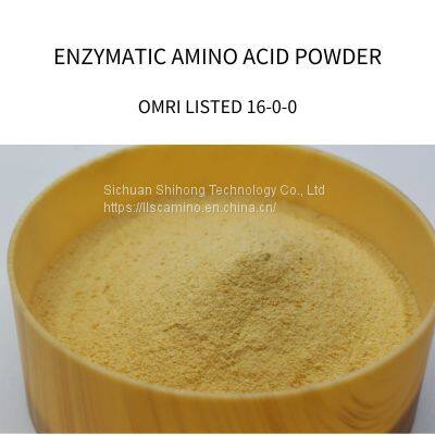 Plant Based Enzymatic Amino Acid Powder 80% 14-0-0 Soybean Protein Polypeptide Powder photo-2