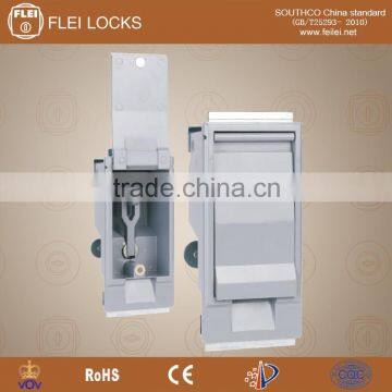 2015 Flei brand ROHS zinc Plated Metal box turn Lock for electric cabinet