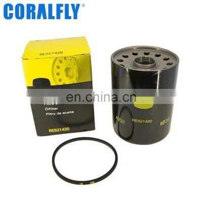 Coralfly Wholesale Price OEM ODM RE521420 RE521548 DZ101884 DZ101885 DZ118283 LF16106 P553161 Air Filter RE521420