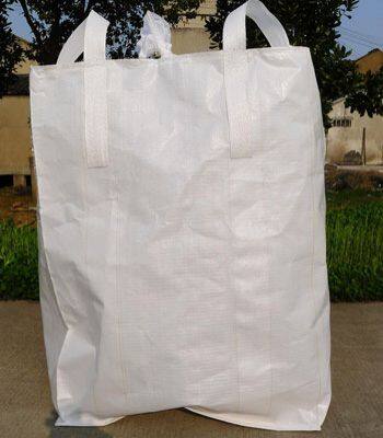 PP Bulk Bag Color Printing Top Open Bottom Flat Jumbo Big Bag Sacks 500kgs to 2000kgs PP Tunnel Bags for Forklift