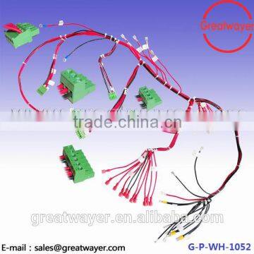 UL 3239 18AWG 200 Degree 3000 Voltage 3.81 Pitch Terminal Block Wire Harness