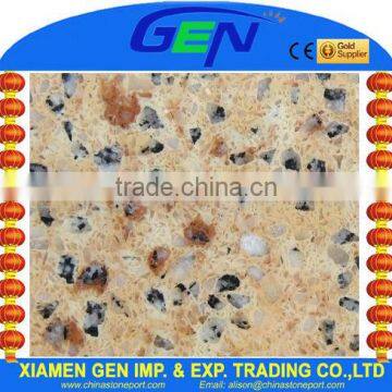 mix brown color good quality quartz stone