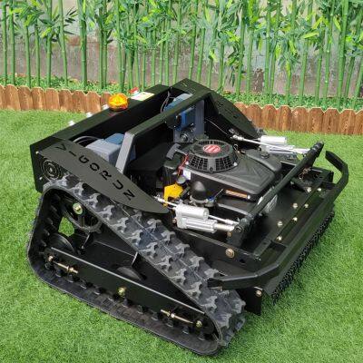 slope cutter, China remote control hillside mower price, wireless robot mower for sale