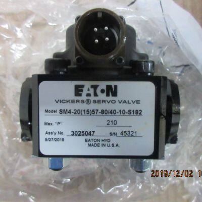 Eaton Vickers SM4-20(15)57-80/40-10-S182 Hydraulic Proportional Servo Valves photo-2