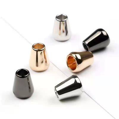 Garment Accessories Custom Cord Stops Rope End Metal Stopper Cord End Cap Swimwear Cord Ends for Garment