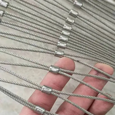 Versatile Stainless Steel Rope Mesh for Zoo Enclosures, Playgrounds, and Public Spaces
