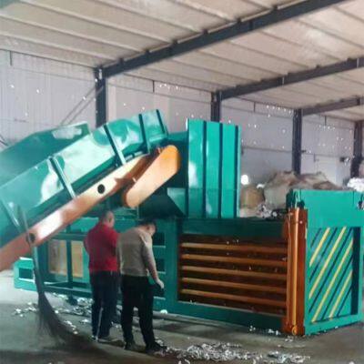 Automatic Horizontal Baler for Apparels Beverages Textiles-for Carton Plastic Bottles Cans Wood Cases Barrels Pump Core photo-4