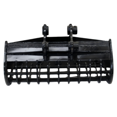 Mini Excavator Skeleton Bucket Wide 500mm Digger Sieve Buckets With Teeth photo-3