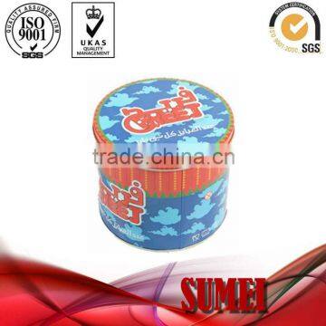 round tin box