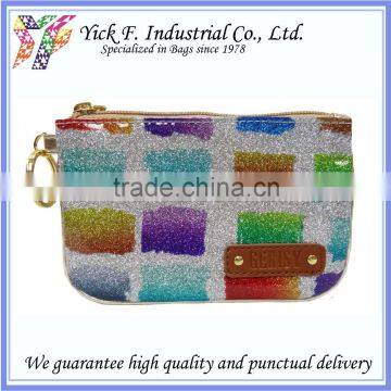 Colorful Blink Blink Shiny Glitter PVC Small Coin Purse