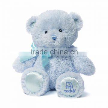 blue color teddy bear, teddy bear small