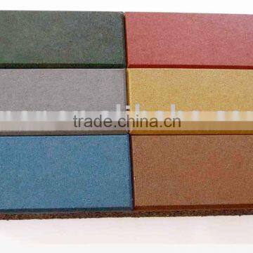 Outdoor rubber powder brick