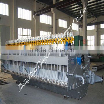 High pressure head box in long mesh paper making machine