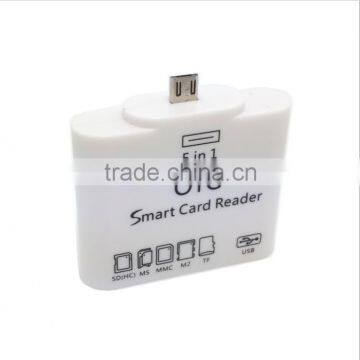 USB OTG Contion Kit 5 in 1 Card Reader for Galaxy S3 S4 NOTE2