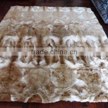 Baby Alpaca Rug Carpet Bedspread 79 x 67" Peru