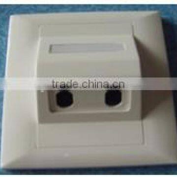 China Simplex Fiber Optical ST faceplate