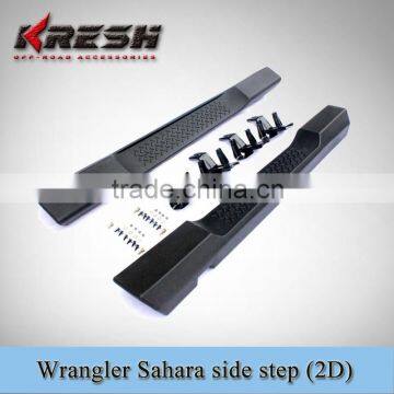 Hot Sale Black Jeep Wrangler Sahara Side Step and Tubular Side Steps photo-5