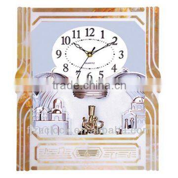 Fashion Quartz Wall Clock With Rotating