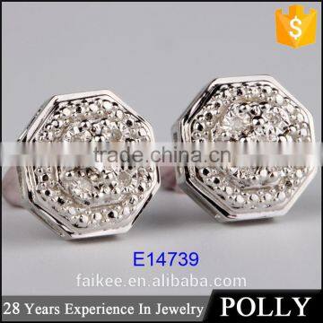 Wholesale American style gold plated earring designs for women