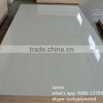 2mm polyester paper overlay plywood white polyester fancy plywood