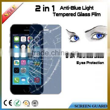 Anti Blue Light Tempered Glass Screen Protector for Iphone 5/5s SE,protect Your Eyes