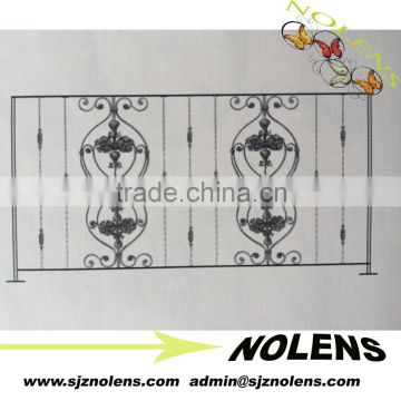 ornamental wrought iron fence