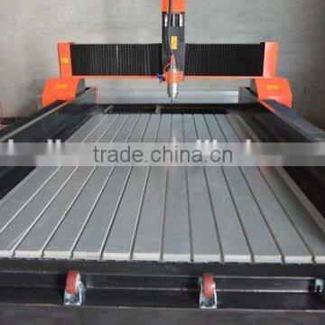 China Jinan 3D Stone Engraver , Granite , Gravestone , Metal Ultrasonic CNC Cutting Engraving Machine Price photo-3