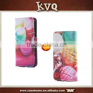 New Design Double-Side Leather Case Cover for Apple iPhone Samsung Galaxy