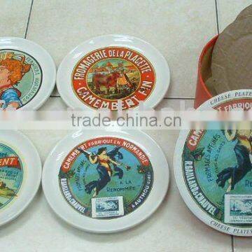 dinner ceramic bread cake plate