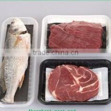 New Design With Absorbent Pad Disposable Fish Plastic Tray