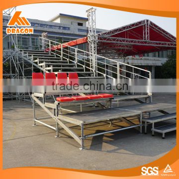 new stylish indoor retractable grandstand