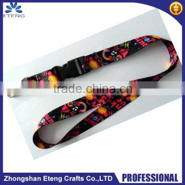 Promotion fashion neck lanyard,custom 4 color printed lanyard