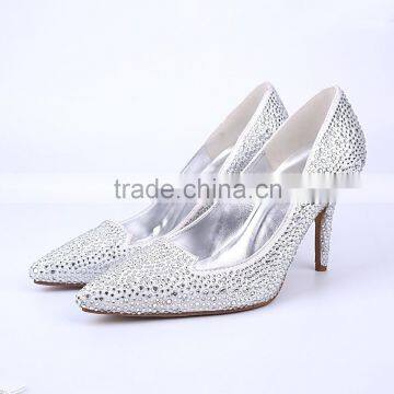 Dress Shoe 2015 New Products High Heel Woman Sexy Wedding Shoes Lady Fashion Shoe With Strass photo-2