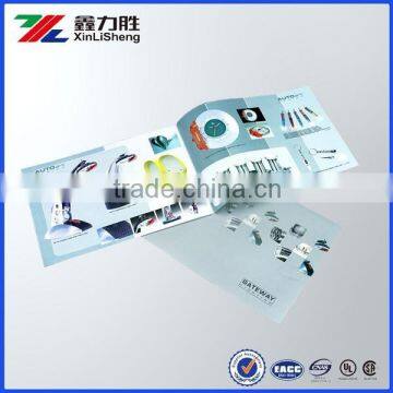 High quality custom saddle stitching catalog printing