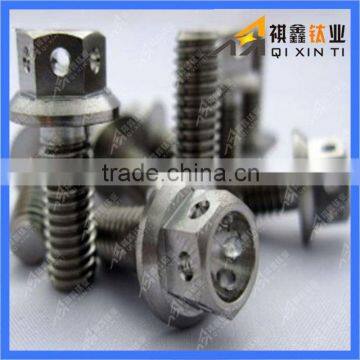 DIN 7991 titanium screw with countersunk head