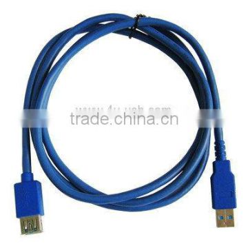 Blue USB 3.0 AM to AF Cable, Length: 1.5M