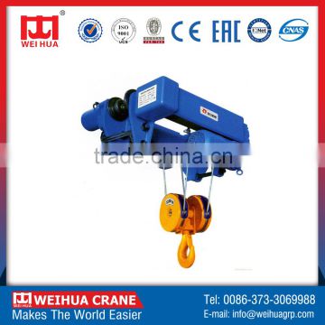 CD model with one speed mini low headroom electric hoist