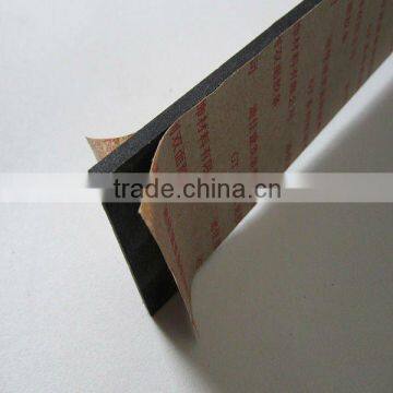 Foam sealing tape with adhesive for door