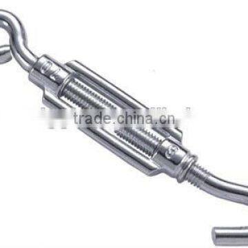 European Type Zinc Plated Die Cast Stainless Steel Turnbuckle DIN1480 Hook and Eye photo-2