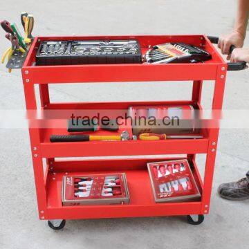 LAOA 3 Layer Tool Trolley, Multifunction Prepare and Accessories Tool Trolley Cart photo-4