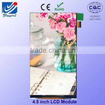 Supply different kind of portrait 4.5 inch tft oem touch screen lcd display