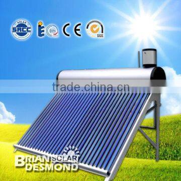 Haining Manufacturer of Low Pressure Galvanized Steel Solar Water Heater