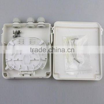 ftth Outdoor 8 core cable tv junction box fiber optic termination box Factory supply waterproof optical fiber splice box