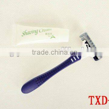 2014 hot sale twin blade inexpensive Shaving razor for hotel