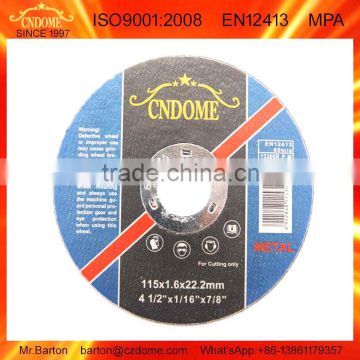 aluminium oxide cutting disc