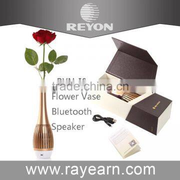 Reyon Aluminum Wireless Bluetooth 4.0 Stereo Speaker with microphone, Built-in 1500mAh rechargeable Lithium Ion battery