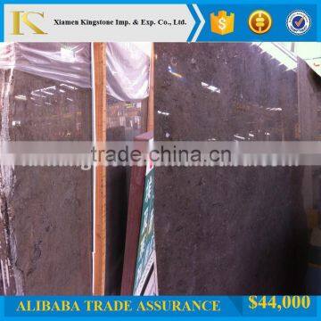 V-Grey marble slabs for project brown marble