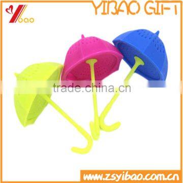 High Quality Unbrella Shaped Tea Infuser InTea/ Food Grade Silicone Strainer