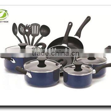 2.0/2.5/3.0 mm Thickness Aluminum Press Non-stick /Ceramic Cookware Set (ZS-C1912)