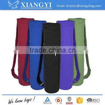 Yoga Accessories Canvas Zippered Yoga Mat Bag